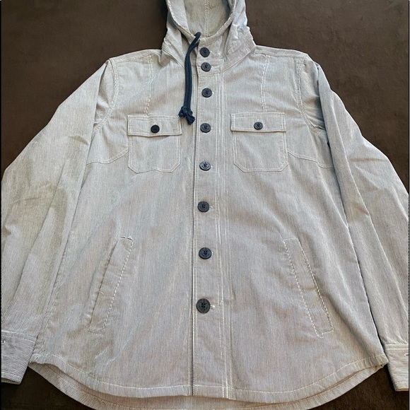 Other - Kane & Unke thick longsleeve hooded flannel